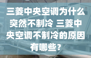 三菱中央空调为什么突然不制冷 三菱中央空调不制冷的原因有哪些？