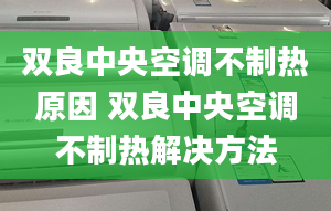 双良中央空调不制热原因 双良中央空调不制热解决方法