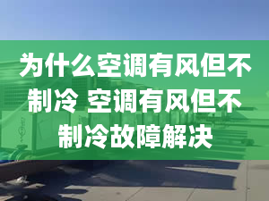 为什么空调有风但不制冷 空调有风但不制冷故障解决