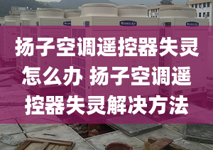 扬子空调遥控器失灵怎么办 扬子空调遥控器失灵解决方法