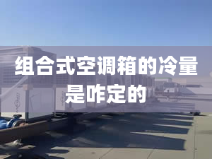 组合式空调箱的冷量是咋定的