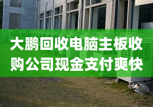 大鹏回收电脑主板收购公司现金支付爽快