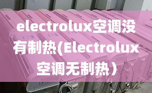 electrolux空调没有制热(Electrolux空调无制热）