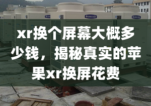 xr换个屏幕大概多少钱，揭秘真实的苹果xr换屏花费