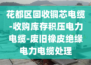 花都区回收铜芯电缆-收购库存积压电力电缆-废旧橡皮绝缘电力电缆处理