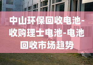 中山环保回收电池-收购理士电池-电池回收市场趋势