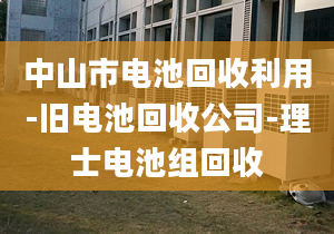 中山市电池回收利用-旧电池回收公司-理士电池组回收