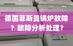 德国菲斯曼锅炉故障？故障分析处理？