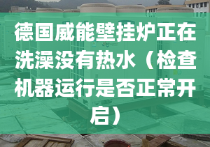 德国威能壁挂炉正在洗澡没有热水（检查机器运行是否正常开启）