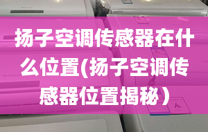 扬子空调传感器在什么位置(扬子空调传感器位置揭秘）