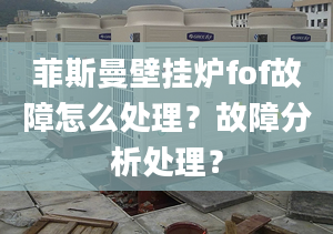 菲斯曼壁挂炉fof故障怎么处理？故障分析处理？