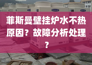 菲斯曼壁挂炉水不热原因？故障分析处理？