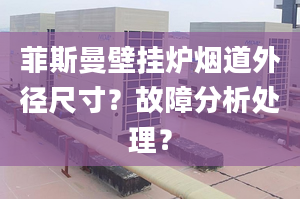 菲斯曼壁挂炉烟道外径尺寸？故障分析处理？