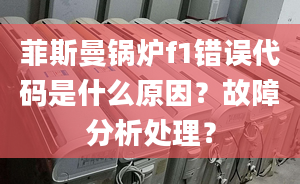 菲斯曼锅炉f1错误代码是什么原因？故障分析处理？