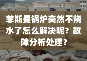 菲斯曼锅炉突然不烧水了怎么解决呢？故障分析处理？