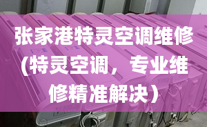 张家港特灵空调维修(特灵空调，专业维修精准解决）