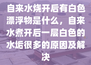 自来水烧开后有白色漂浮物是什么，自来水煮开后一层白色的水垢很多的原因及解决