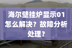 海尔壁挂炉显示01怎么解决？故障分析处理？