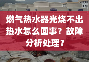 燃气热水器光烧不出热水怎么回事？故障分析处理？