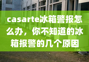 casarte冰箱警报怎么办，你不知道的冰箱报警的几个原因