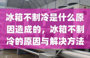 冰箱不制冷是什么原因造成的，冰箱不制冷的原因与解决方法