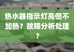 热水器指示灯亮但不加热？故障分析处理？