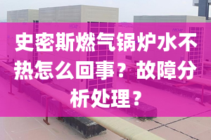 史密斯燃气锅炉水不热怎么回事？故障分析处理？