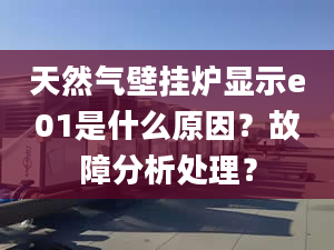 天然气壁挂炉显示e01是什么原因？故障分析处理？