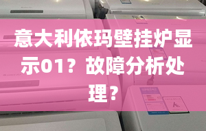 意大利依玛壁挂炉显示01？故障分析处理？