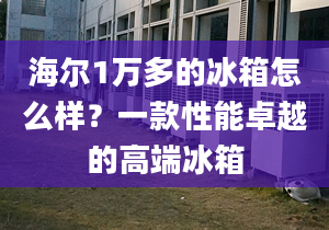 海尔1万多的冰箱怎么样？一款性能卓越的高端冰箱