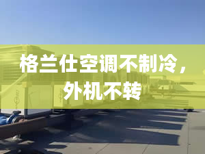 格兰仕空调不制冷，外机不转