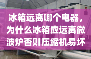 冰箱远离哪个电器，为什么冰箱应远离微波炉否则压缩机易坏