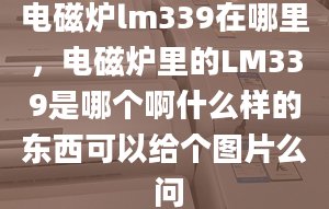 电磁炉lm339在哪里，电磁炉里的LM339是哪个啊什么样的东西可以给个图片么 问