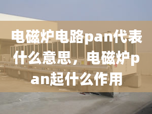 电磁炉电路pan代表什么意思，电磁炉pan起什么作用