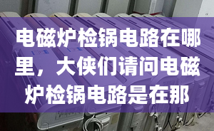 电磁炉检锅电路在哪里，大侠们请问电磁炉检锅电路是在那