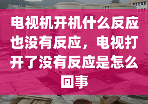 电视机开机什么反应也没有反应，电视打开了没有反应是怎么回事