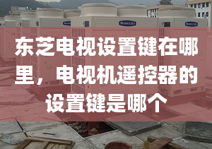 东芝电视设置键在哪里，电视机遥控器的设置键是哪个