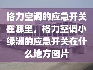 格力空调的应急开关在哪里，格力空调小绿洲的应急开关在什么地方图片