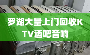 罗湖大量上门回收KTV酒吧音响