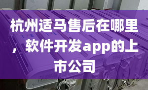 杭州适马售后在哪里，软件开发app的上市公司