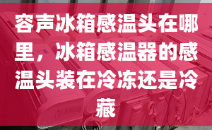 容声冰箱感温头在哪里，冰箱感温器的感温头装在冷冻还是冷藏