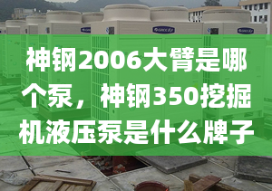 神钢2006大臂是哪个泵，神钢350挖掘机液压泵是什么牌子