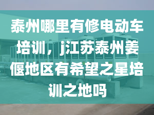 泰州哪里有修电动车培训，j江苏泰州姜偃地区有希望之星培训之地吗