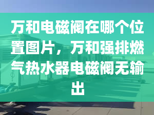 万和电磁阀在哪个位置图片，万和强排燃气热水器电磁阀无输出