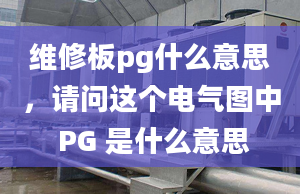 维修板pg什么意思，请问这个电气图中 PG 是什么意思