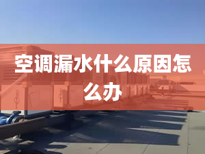 空调漏水什么原因怎么办