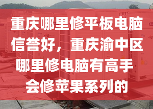 重庆哪里修平板电脑信誉好，重庆渝中区哪里修电脑有高手 会修苹果系列的