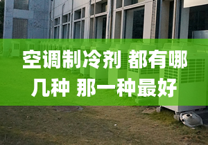 空调制冷剂 都有哪几种 那一种最好