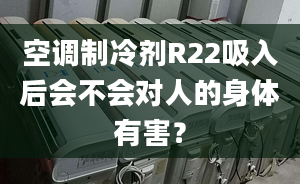 空调制冷剂R22吸入后会不会对人的身体有害？