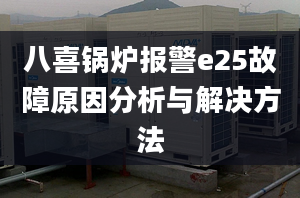 八喜锅炉报警e25故障原因分析与解决方法